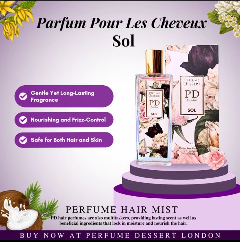 Perfume Dessert London Cotton Candy Smelling Perfume New AMBER AND