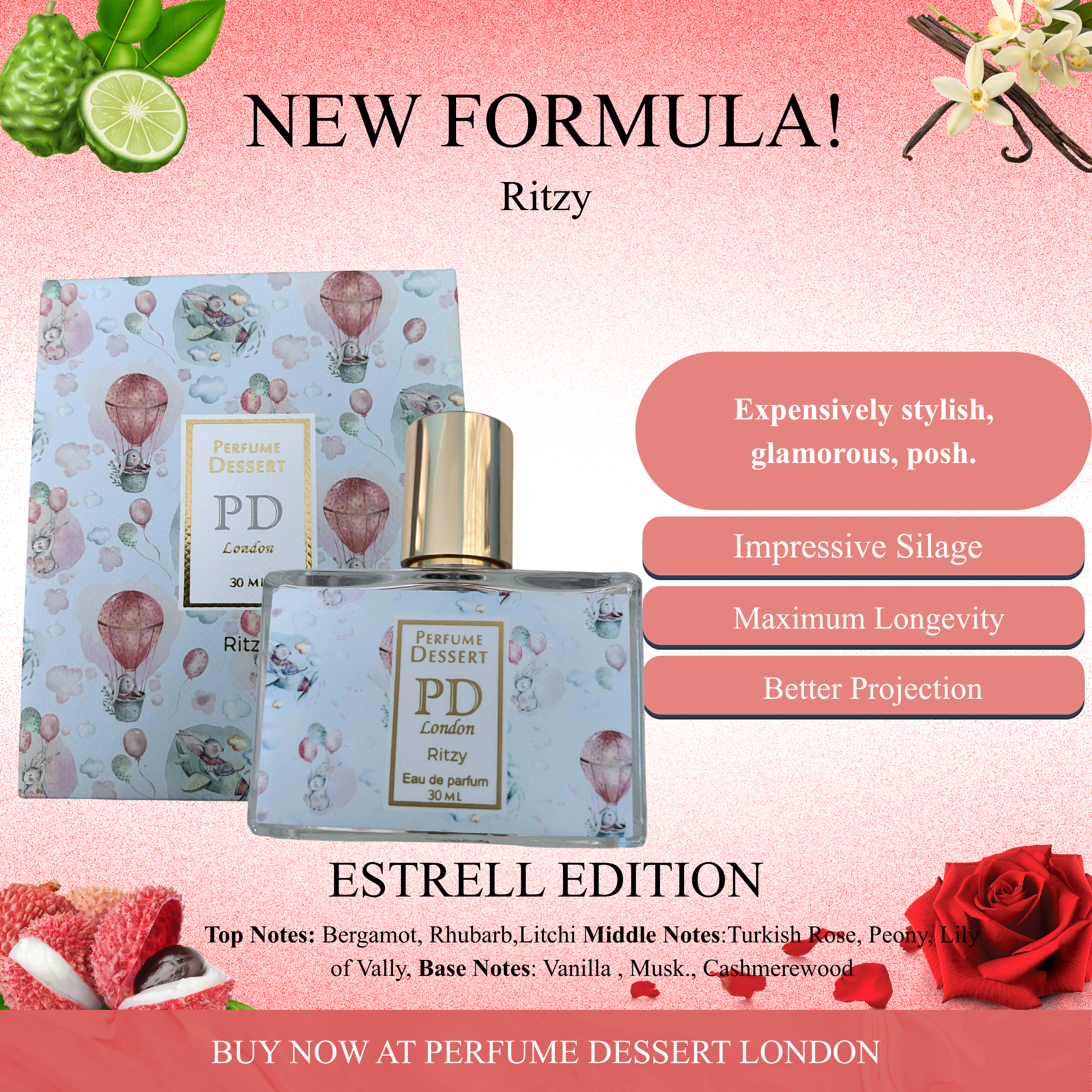 London Pd Perfume Dessert NEW FORMULA English Harbor 30ml EDP – Perfume  Dessert London