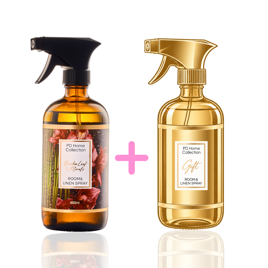Bamboo Leaf & Florals Room & Linen Spray 450ml | Home Fragrance Spray