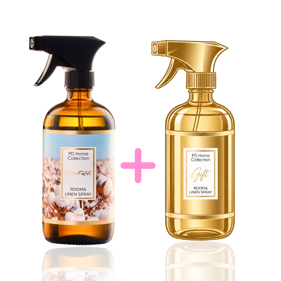 Cotton Fields Room & Linen Spray 450ml | Fresh Clean Home Fragrance