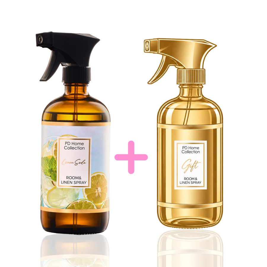Lemon Soda Room & Linen Spray 450ml | Fresh Citrus Home Fragrance